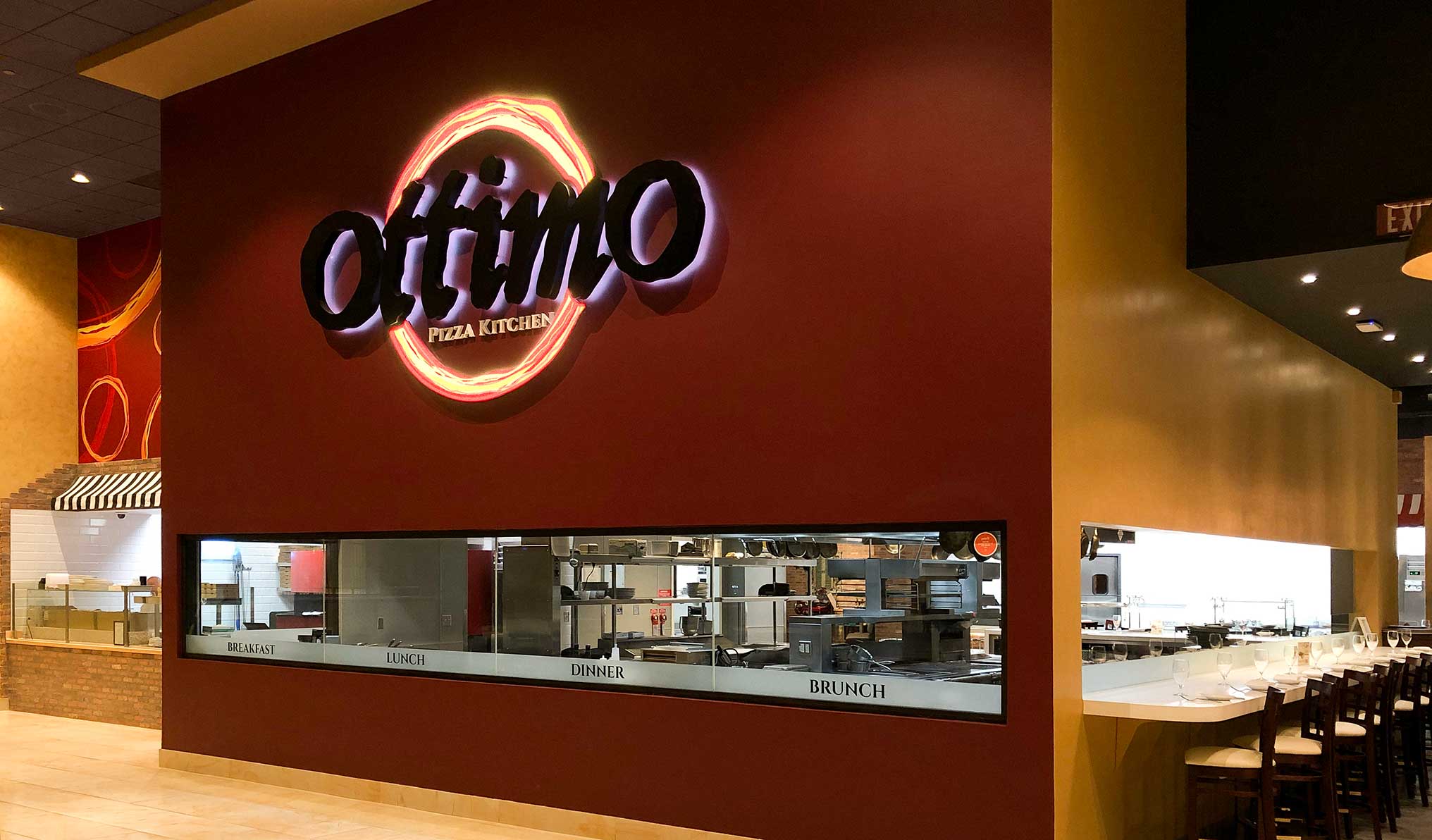 Casual Las Vegas Restaurant At Ottimo Pizza Kitchen - Ahern Hotel