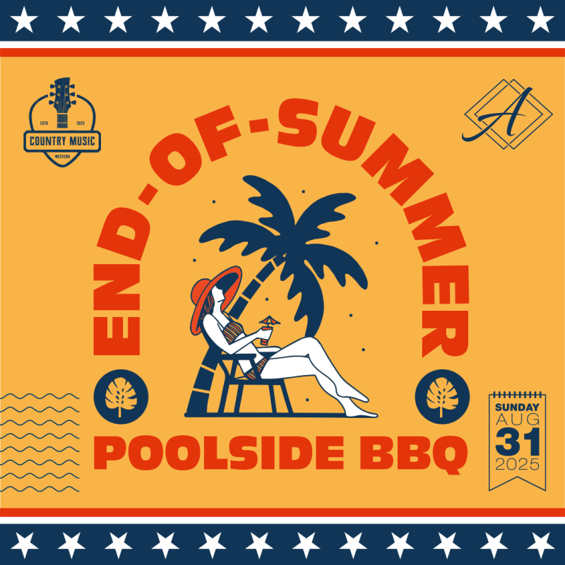 End-of-Summer Labor Day Party at Ahern Luxury Boutique Hotel