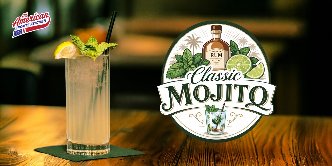 Classic Mojito at All American Sports Kitchen at Ahern Hotel