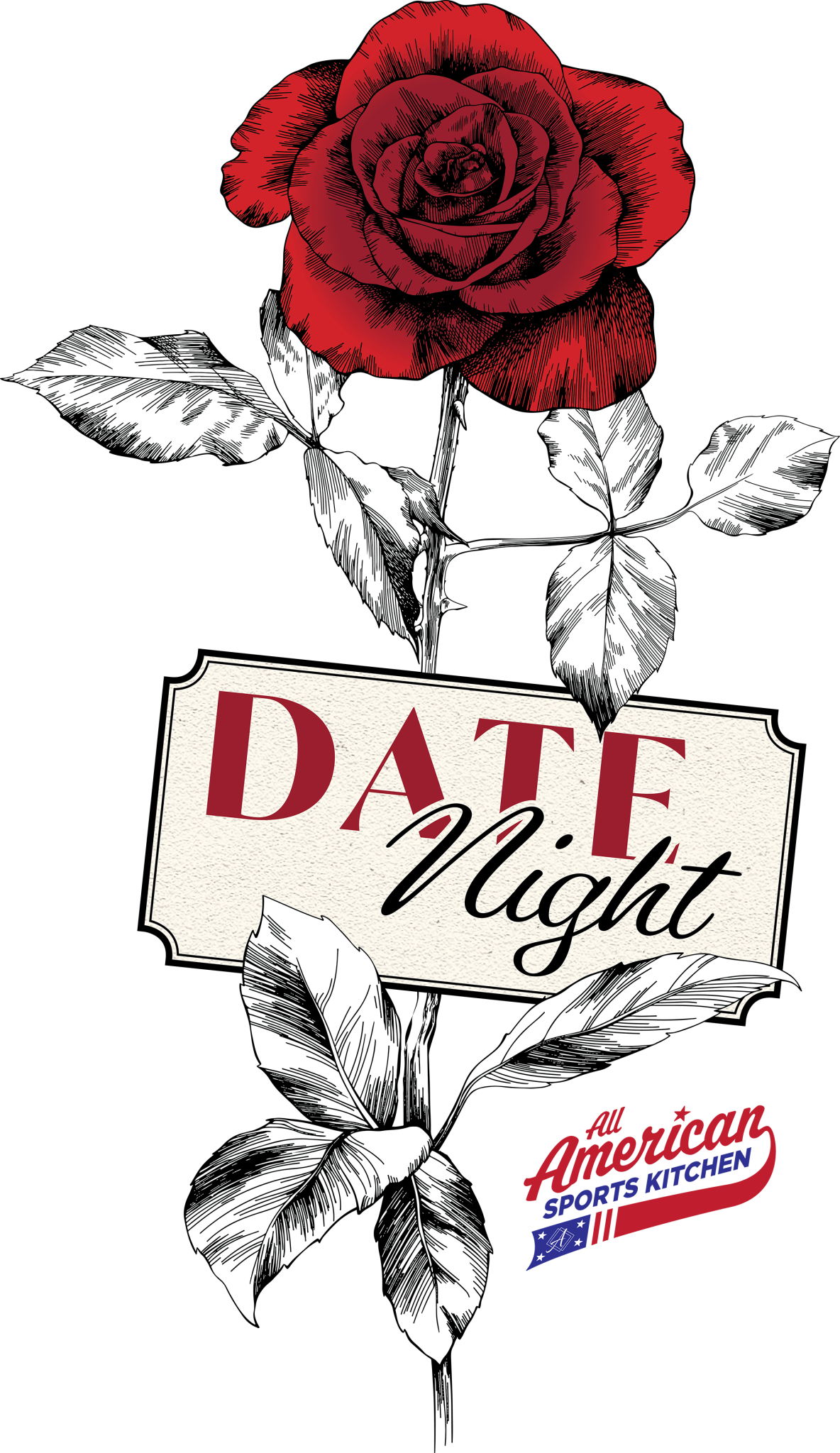 Date Night At All American Sports Kitchen at Ahern Hotel