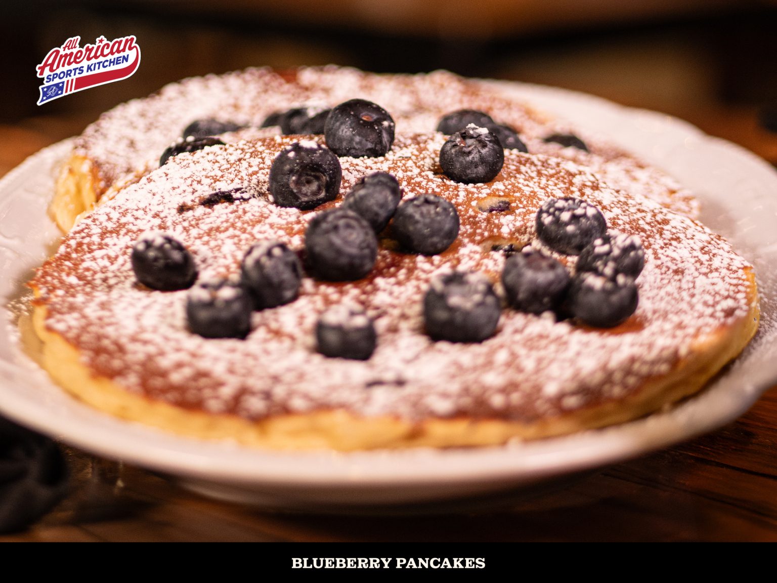All American Sports Kitchen: Blueberry Pancakes