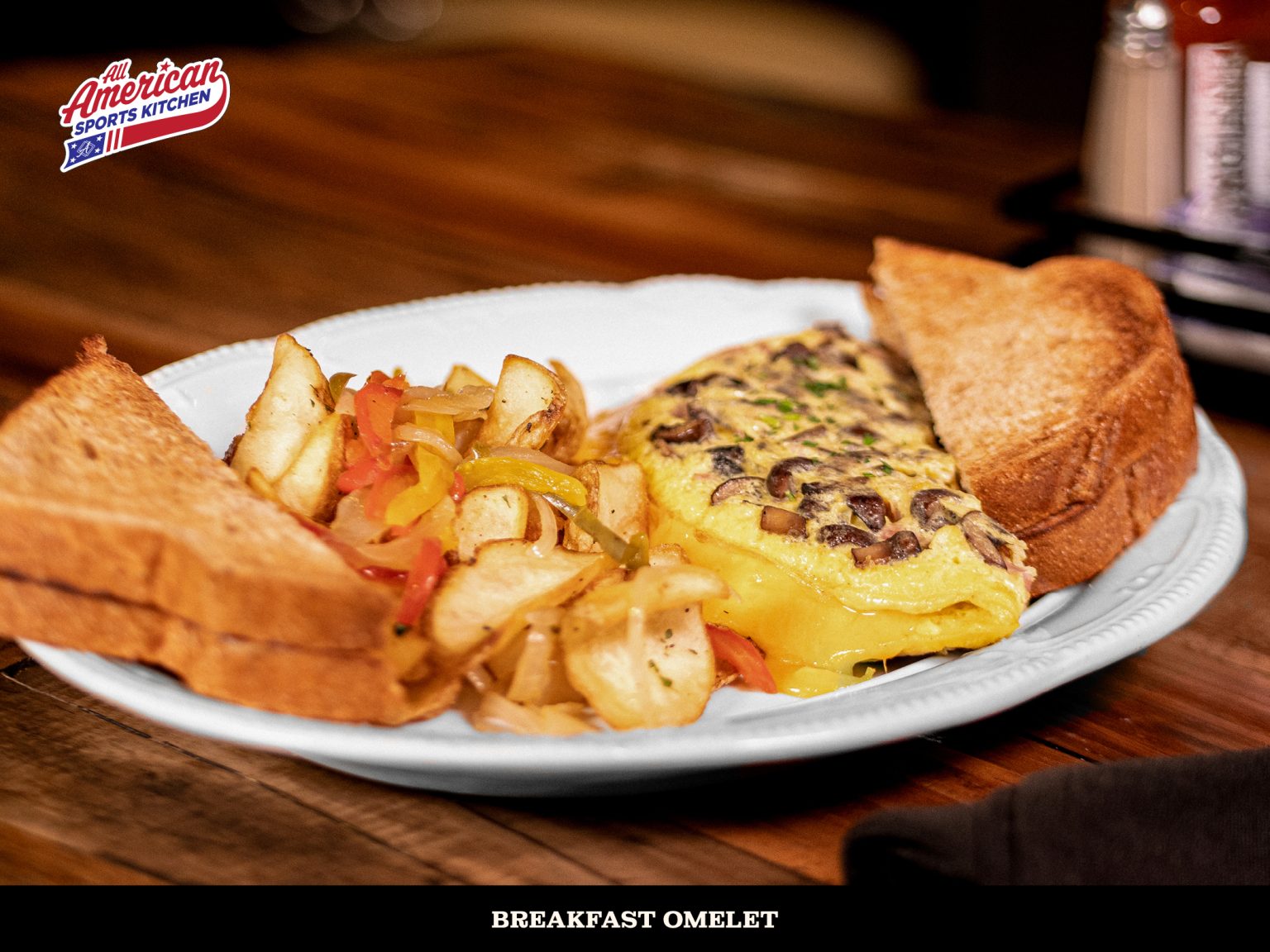 All American Sports Kitchen: Breakfast Omelet