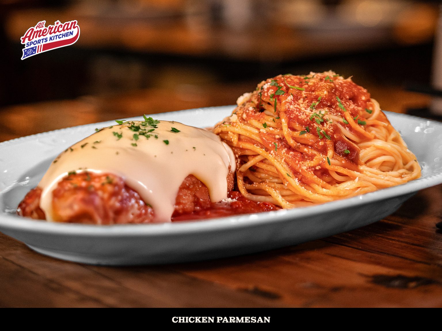 All American Sports Kitchen: Chicken Parmesan
