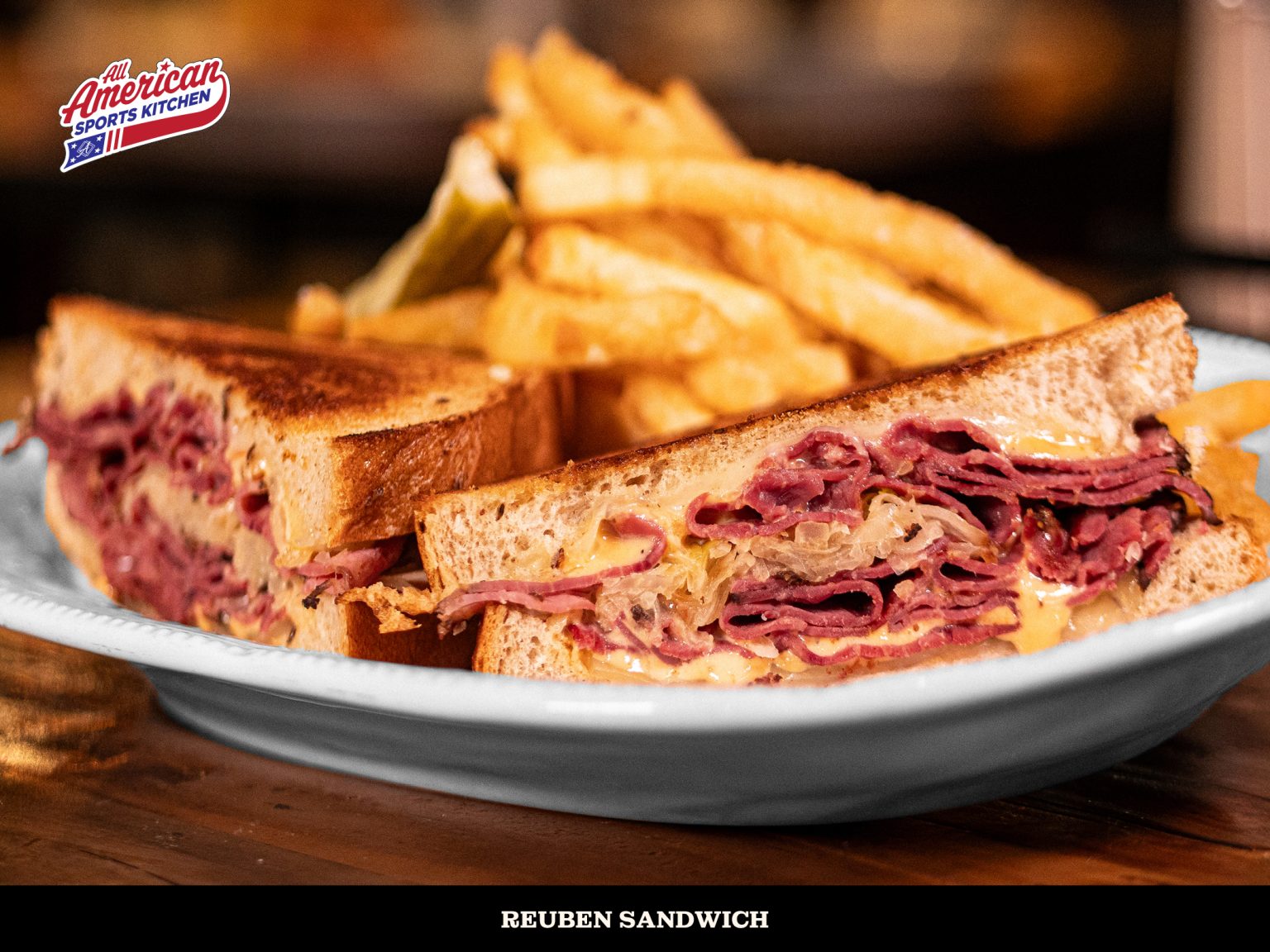 All American Sports Kitchen: Reuben Sandwich