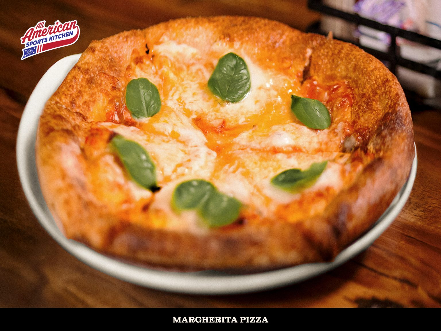 All American Sports Kitchen: Margherita Pizza