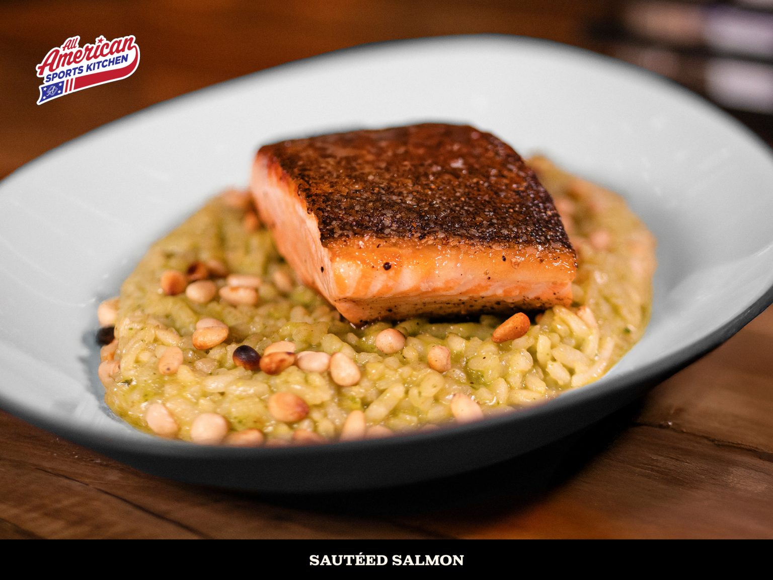 All American Sports Kitchen: Sautéed Salmon