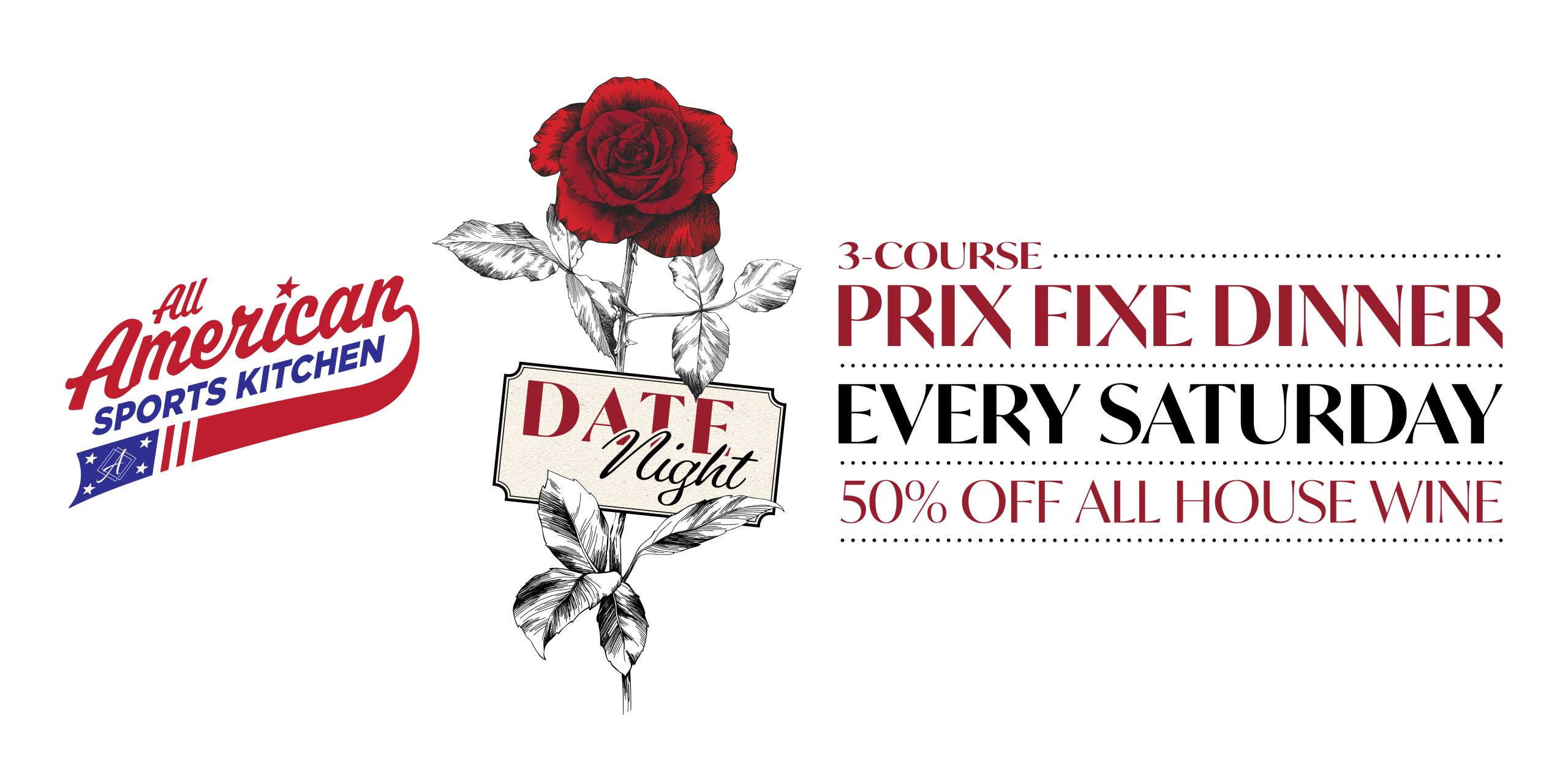 Date Night At All American Sports Kitchen at Ahern Hotel