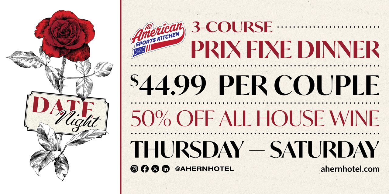 Date Night At All American Sports Kitchen at Ahern Hotel
